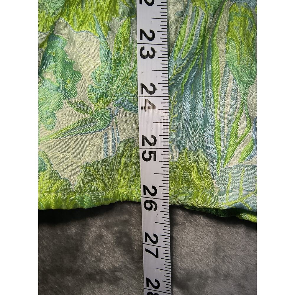 Lulus Atlia Lime Green Jacquard Bustier Mini Dress - Size L - NWT - Picture 10 of 12